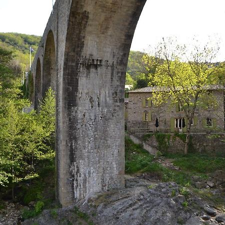 Maison Sous Le Pont Bed & Breakfast Meyras Bagian luar foto